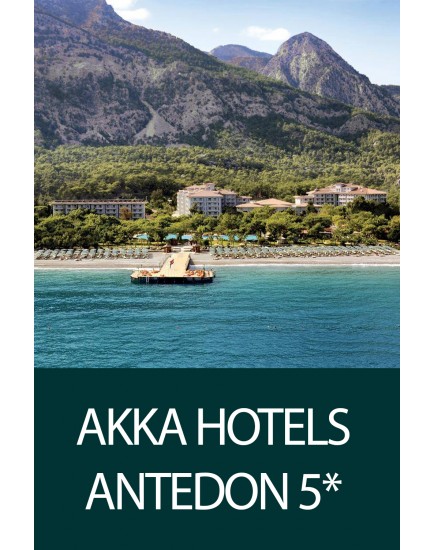 Early Booking Antalya! Akka Antedon Hotel 5* - hotel recomandabil!